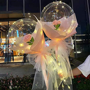 
                  
                    LED Balloon Rose Bouquet
                  
                