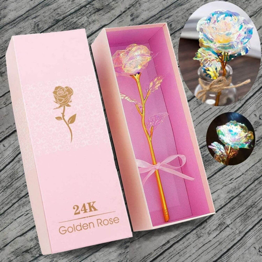 
                  
                    Galaxy Rose With Luxury Pink Box - RoseBearUs
                  
                