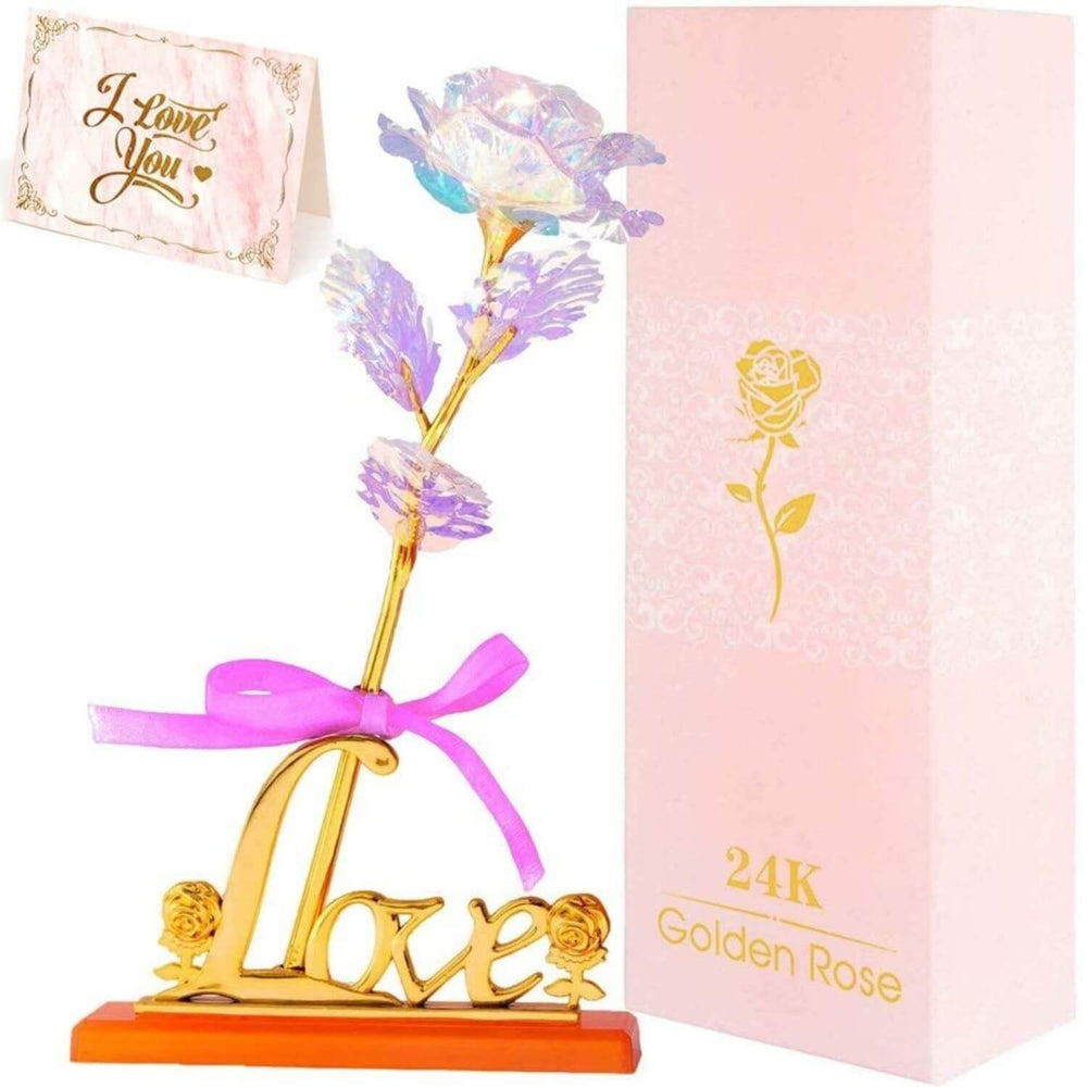 
                  
                    Galaxy Rose With Luxury Pink Box - RoseBearUs
                  
                