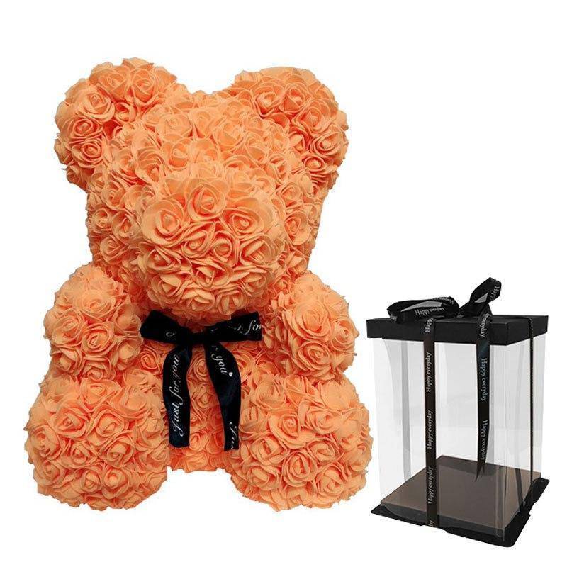 
                  
                    Luxury Rose Bear With Gift Box - RoseBearUs
                  
                