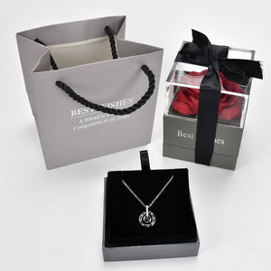 
                  
                    Rose Jewelry Box With Necklace™ - RoseBearUs
                  
                