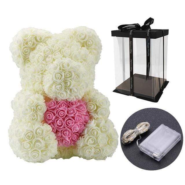 
                  
                    Authentic Rose Bear / LED Gift Box - RoseBearUs
                  
                