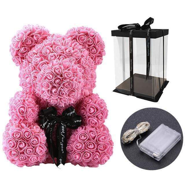 
                  
                    Authentic Rose Bear / LED Gift Box - RoseBearUs
                  
                