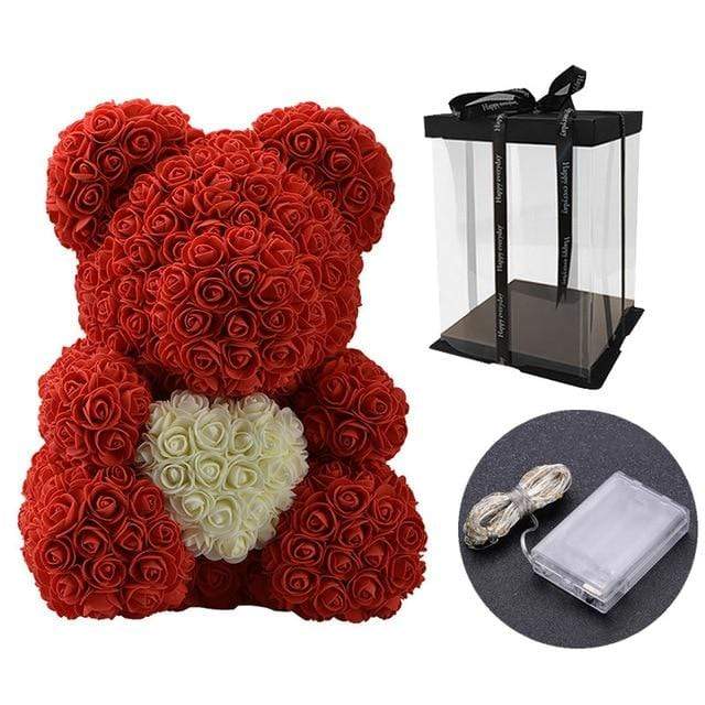 
                  
                    Authentic Rose Bear / LED Gift Box - RoseBearUs
                  
                