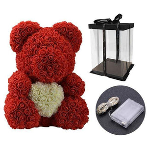 
                  
                    Authentic Rose Bear / LED Gift Box - RoseBearUs
                  
                